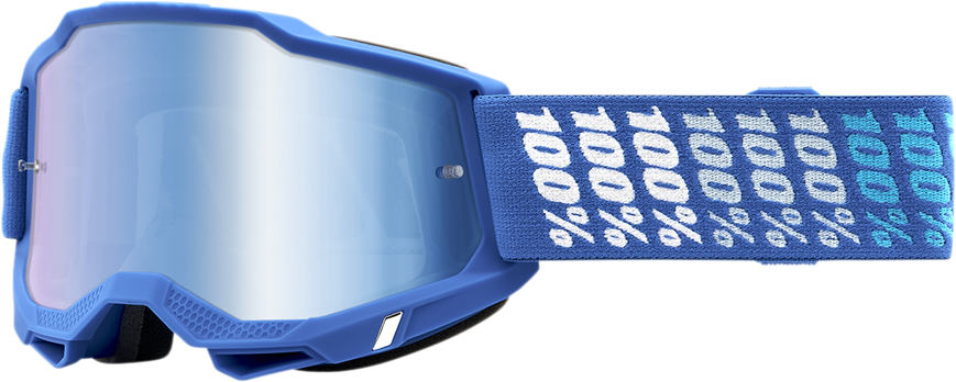 Мотоокуляри Ride 100% ACCURI 2 Goggle Yarger - Mirror Blue Lens, Mirror Lens