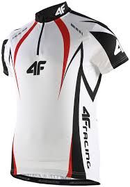 Велосипедная футболка 4F черно-белая М