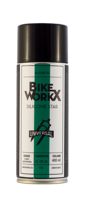 Силикон BikeWorx Silicone Star спрей 400 мл.
