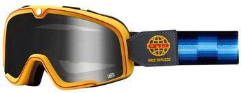 Мотоочки Ride 100% BARSTOW Goggle Race Service - Silver Mirror Lens, Mirror Lens