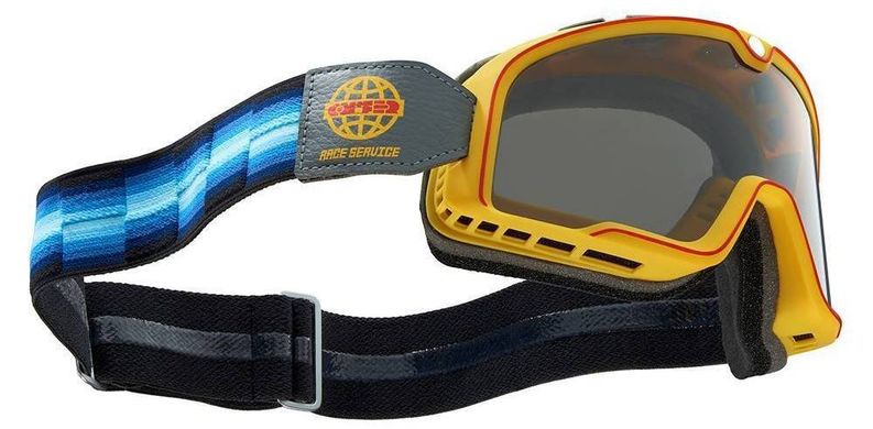 Мотоокуляри Ride 100% BARSTOW Goggle Race Service - Silver Mirror Lens, Mirror Lens