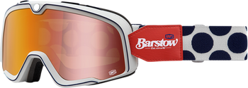 Мотоочки Ride 100% BARSTOW Goggle Hayworth - Flush Red Lens, Mirror Lens