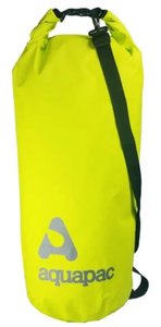 Гермомешок Aquapac с ремнем через плечо Trailproof Drybag - 70L (acid green) w/strap зеленый