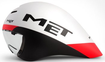 Шлем Met Drone White/Black/Red 54-58 cm