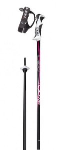 Палки лыжные Leki Fine S black-white-blackberry 120 cm
