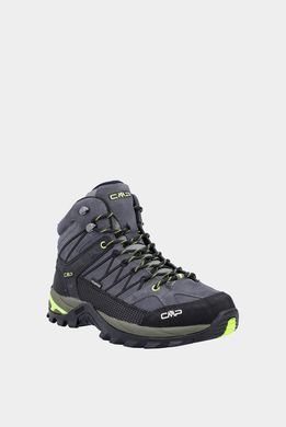 Черевики CMP RIGEL MID TREKKING SHOES WP, grey-yellow fluo, 47