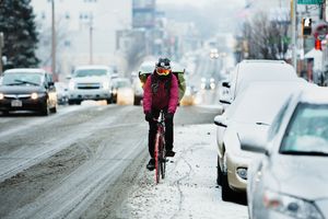 Чи можливі поїздки на велосипеді взимку?