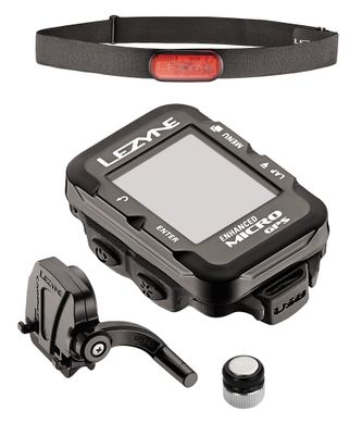 GPS комп'ютер Lezyne MICRO GPS HRSC LOADED Чорний MICRO GPS UNIT, HEART RATE MONITOR, SPEED AND CADENCE SENSOR, USB CHARGER CABLE INCLUDED. INCLUDES MOUNT FOR HANDLE BARS/STEM AND 2 SMALL ORINGS, 4 LARGE ORINGS