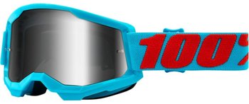 Мотоокуляри Ride 100% STRATA 2 Goggle Summit - Mirror Silver Lens, Mirror Lens