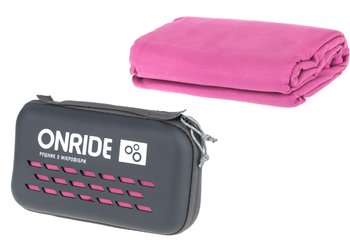 Рушник Onride з мікрофібри Wipe 20 в кейсі рожевий