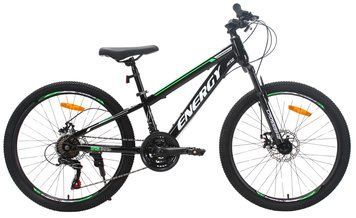 Велосипед CrossBike 26" Energy 2025 V2 Рама 13" black-green