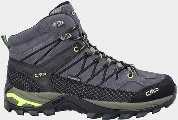 Черевики CMP RIGEL MID TREKKING SHOES WP, grey-yellow fluo, 47