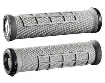 Грипсы ODI Elite Flow, V2.1 Lock On, Graphite Black w/Black Clamp, графитовые с черными замками