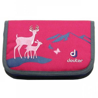 Набір Deuter OneTwoSet - Hopper колір 5018 magenta deer (3830116 OneTwo; 80261 Hopper; 3890215 Chest Wallet; 3890416 Pencil Pouch; 2890315 Pencil box)