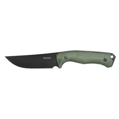 Нож фиксированный Ruike F186-MG, (11.8 см) D2 / Micarta зеленый