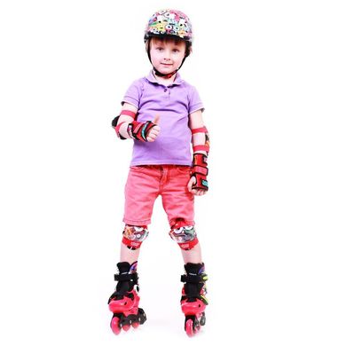 Детские раздвижные роликовые коньки Tempish MONSTER Baby skate (компл)-34-37