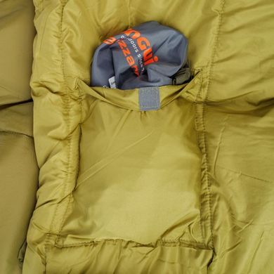 Спальный мешок Pinguin Blizzard PFM 190 (Khaki, Left Zip)