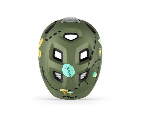 Шлем детский MET Hooray Mips CE Green Forest | Matt XS