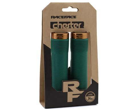 Гріпси RaceFace CHESTER, 34MM, FOREST GREEN, KASH MONEY