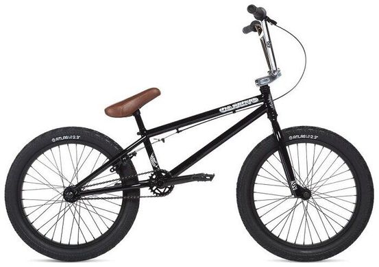 Велосипед 20" Stolen CASINO, рама-20.25", 2020 BLACK & CHROME PLATE