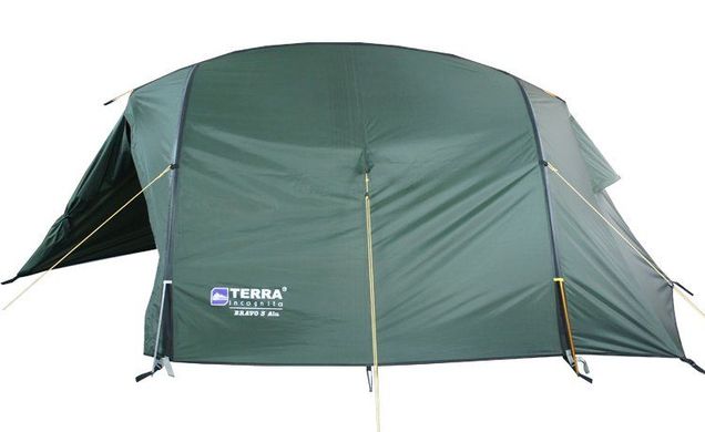 Палатка Terra Incognita Bravo 3 Alu (темно-зелений)