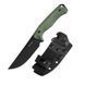 Нож фиксированный Ruike F186-MG, (11.8 см) D2 / Micarta зеленый 8 из 10