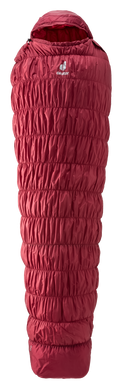Спальний мішок Deuter Exosphere -6° L колір 5560 cranberry-fire правий