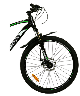 Велосипед Cross 26" Tracker 2022 Рама 17" black-green