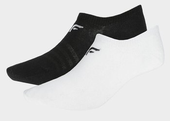 Шкарпетки 4F 2 пари короткі колір: білий + чорний