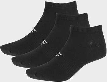 Носки 4F 3 пары короткие цвет: черный