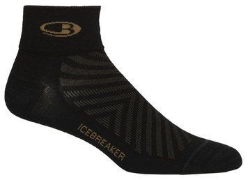 Носки Icebreaker Run+Ultralight Mini BLACK-010 L