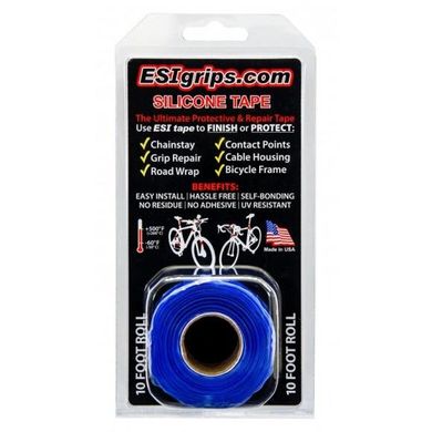 Силиконовая лента ESI Silicon Tape 10' (3,05м) Roll Blue, синяя