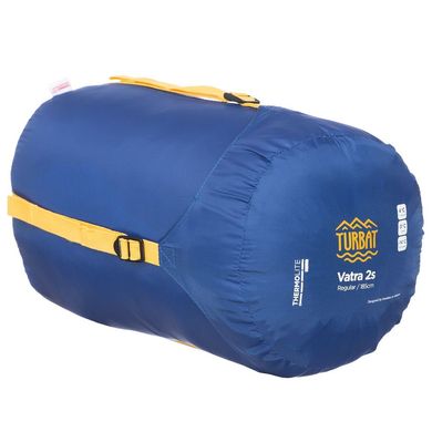 Спальный мешок Turbat VATRA 2S Azure Blue/Estate Blue - 185 см - синий