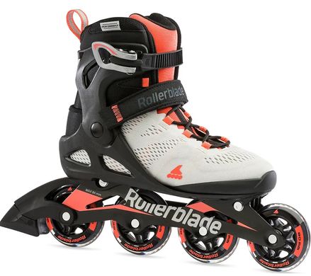 Роликовые коньки Rollerblade Macroblade 80 W glacier grey-coral 265