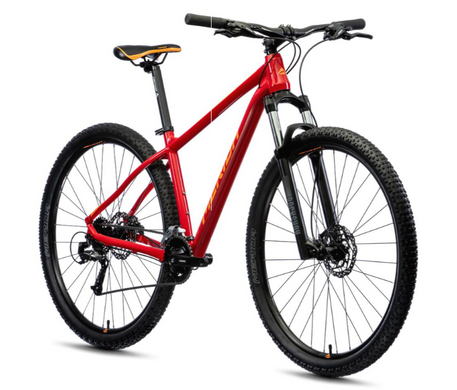 Велосипед Merida BIG.NINE 60-2X, M (17), RED(ORANGE)