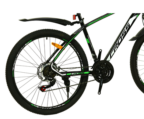 Велосипед Cross 26" Tracker 2022 Рама 17" black-green