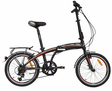 Велосипед VNC 20" MidWay EQ, V8A3-2033-BR, 33см, складний