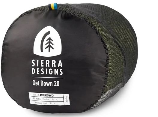 Спальный мешок Sierra Designs Get Down 550F 20 Long