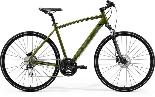 Велосипед Merida CROSSWAY 20-D, XS(44), MOSS GRREN(SIR-GRN/BLACK)