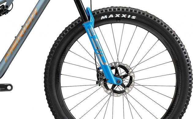 Велосипед Merida NINETY-SIX 8000, L(18.5), MAT STEEL BLUE(BROWN),