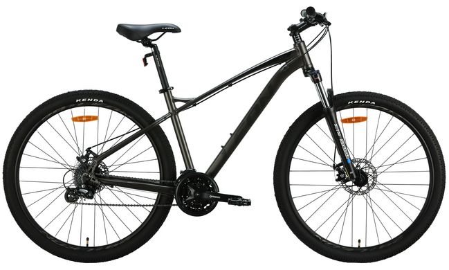 Велосипед 29" Leon TN-90 AM Hydraulic lock out DD рама-18" коричневый с черным (матовым) 2024