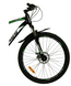 Велосипед Cross 26" Tracker 2022 Рама 17" black-green 4 из 4