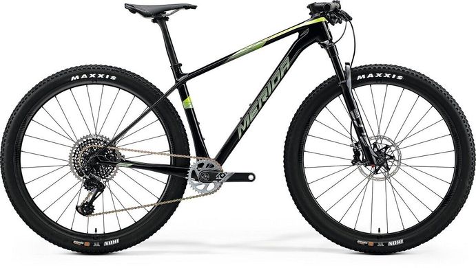 Велосипед Merida BIG.NINE 8000 UD+TRANSPARENT GREEN(GREEN) 2020