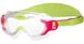 Окуляри для плавання Speedo SEA SQUAD MASK JU рожевий, зелений дитячі OSFM 1 з 2