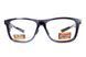 Окуляри під діоптрії Global Vision RX-T Gloss Black (clear) RX-able, прозорі в чорній напівпрозорій оправі 4 з 6