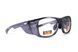 Окуляри під діоптрії Global Vision RX-T Gloss Black (clear) RX-able, прозорі в чорній напівпрозорій оправі 3 з 6