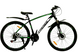 Велосипед Cross 26" Tracker 2022 Рама 17" black-green 1 из 4