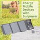 Портативний зарядний пристрій сонячна панель Bresser Mobile Solar Charger 21 Watt USB DC (3810030) 7 из 7