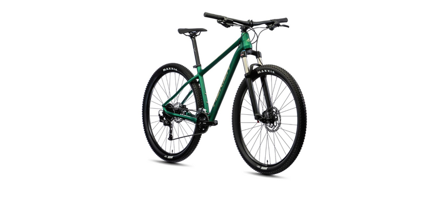 Велосипед Merida BIG.NINE 100-2X, S(14.5), MATT GREEN(CHAMPAGNE)
