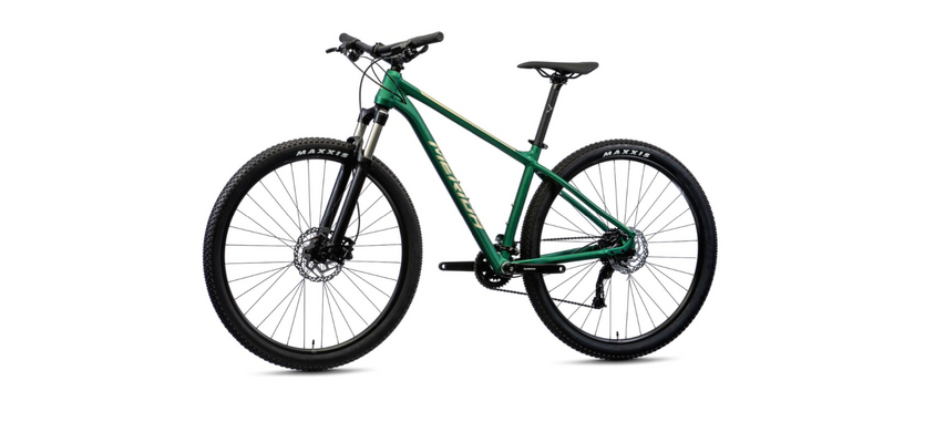 Велосипед Merida BIG.NINE 100-2X, S(14.5), MATT GREEN(CHAMPAGNE)